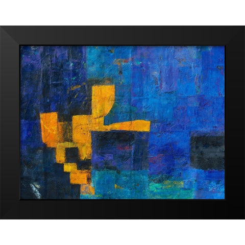 Link Resting Black Modern Wood Framed Art Print by Vilsboll, Anne