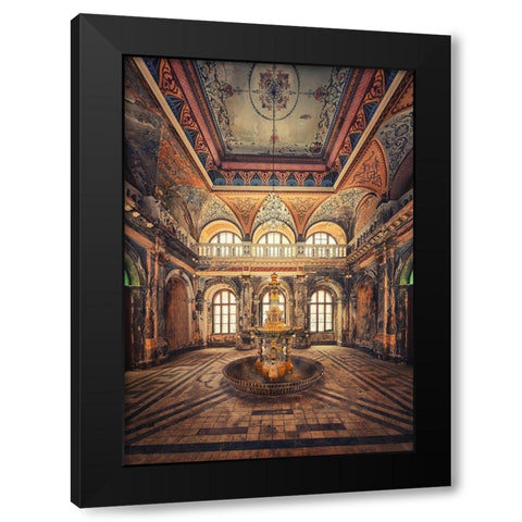 The End of an Era Black Modern Wood Framed Art Print with Double Matting by Haker, Matthias