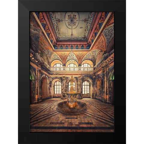 The End of an Era Black Modern Wood Framed Art Print by Haker, Matthias