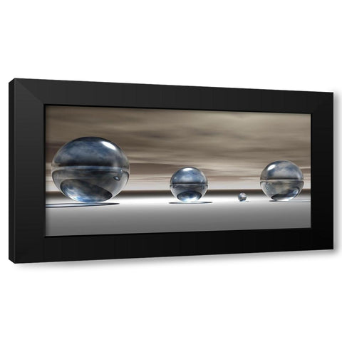 Imagination III Black Modern Wood Framed Art Print by Hillert, Peter