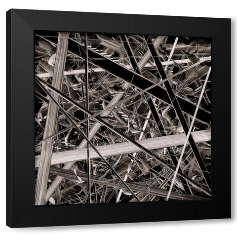 BW 221013 Black Modern Wood Framed Art Print by NADAL