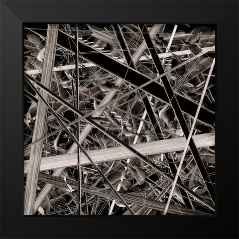 BW 221013 Black Modern Wood Framed Art Print by NADAL