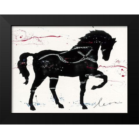 Doma Classica Black Modern Wood Framed Art Print by Bosboom, Leon