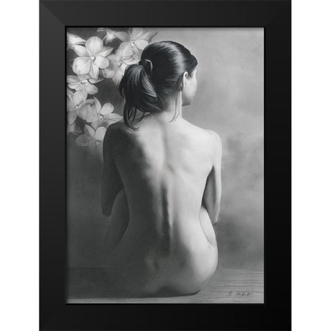 The Last Days of Summer Black Modern Wood Framed Art Print by Seifert, Brita