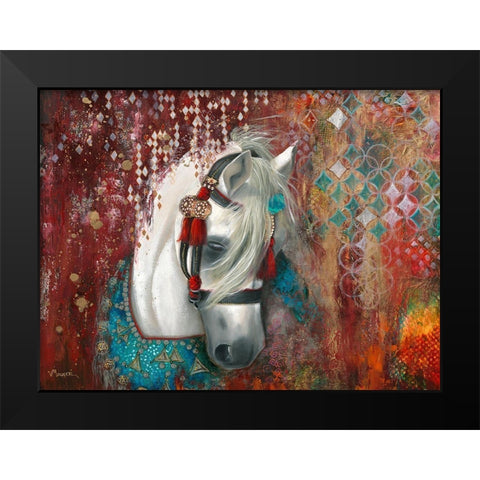 Andalusia Black Modern Wood Framed Art Print by Maugeri, Valerie