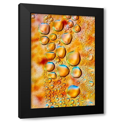 Feuerwasser Black Modern Wood Framed Art Print with Double Matting by NUPHO
