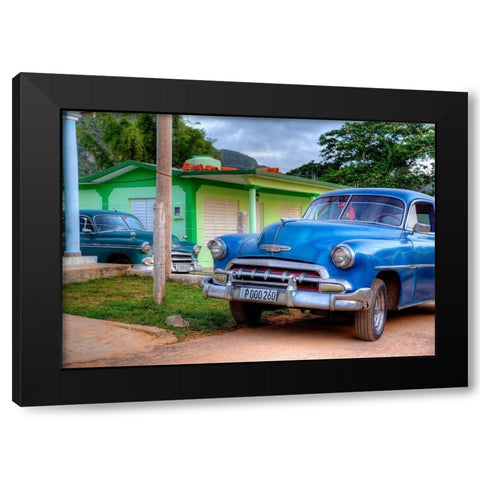 Siblings Black Modern Wood Framed Art Print with Double Matting by Terrible, Aurelien