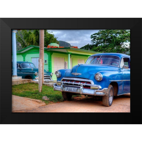 Siblings Black Modern Wood Framed Art Print by Terrible, Aurelien