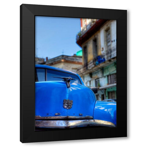Dodge Black Modern Wood Framed Art Print by Terrible, Aurelien