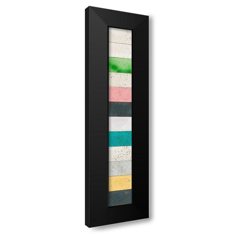 Untitled V Black Modern Wood Framed Art Print with Double Matting by Fahar