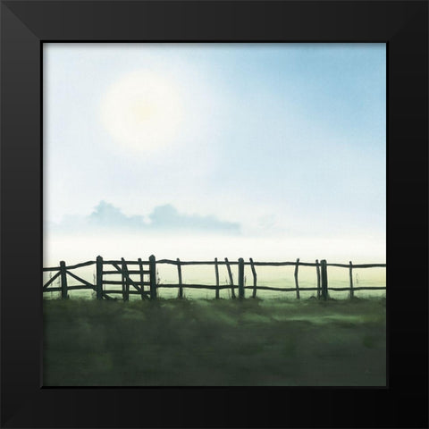 Moving on Black Modern Wood Framed Art Print by Reader, Dawn