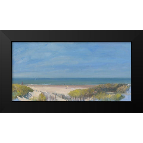 Invitation to fun and adventure Black Modern Wood Framed Art Print by Valentini, Alberto