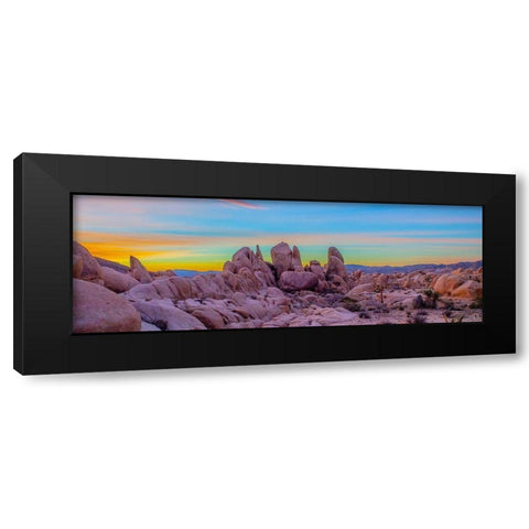 Dreamy Black Modern Wood Framed Art Print by Lichtenwalter, Tom