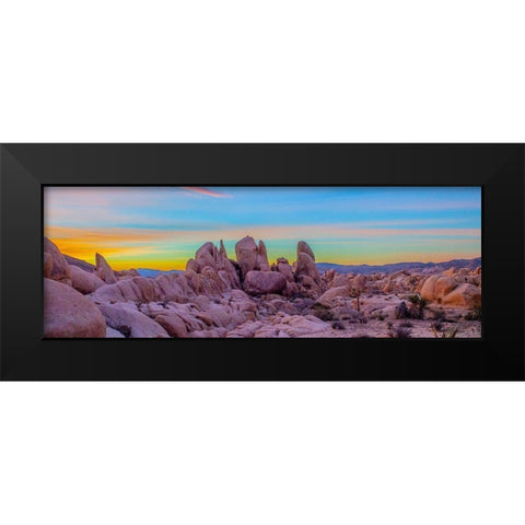 Dreamy Black Modern Wood Framed Art Print by Lichtenwalter, Tom