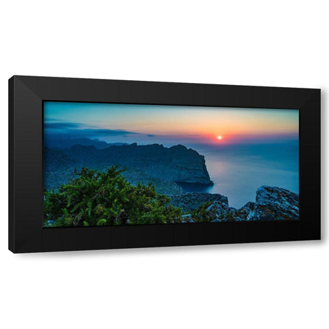 Imagination Black Modern Wood Framed Art Print by Lichtenwalter, Tom