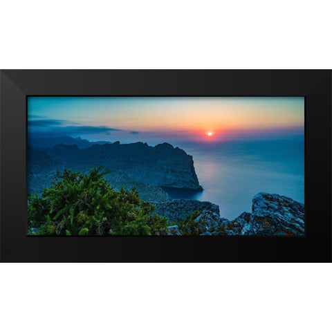 Imagination Black Modern Wood Framed Art Print by Lichtenwalter, Tom