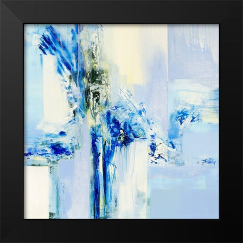 Mineral IVÂ  Black Modern Wood Framed Art Print by Ball, Veronique