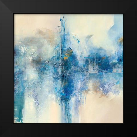 Soleil dhiverÂ  Black Modern Wood Framed Art Print by Ball, Veronique