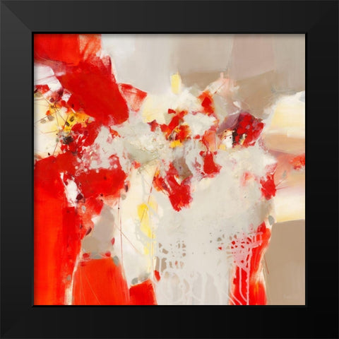 Sublimation III Black Modern Wood Framed Art Print by Ball, Veronique