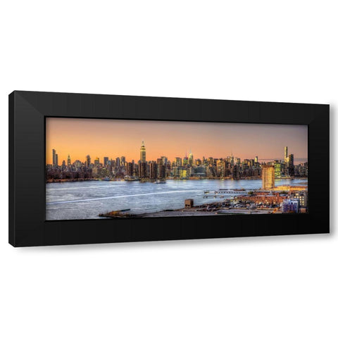 Glory Black Modern Wood Framed Art Print with Double Matting by Terrible, Aurelien