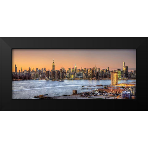 Glory Black Modern Wood Framed Art Print by Terrible, Aurelien