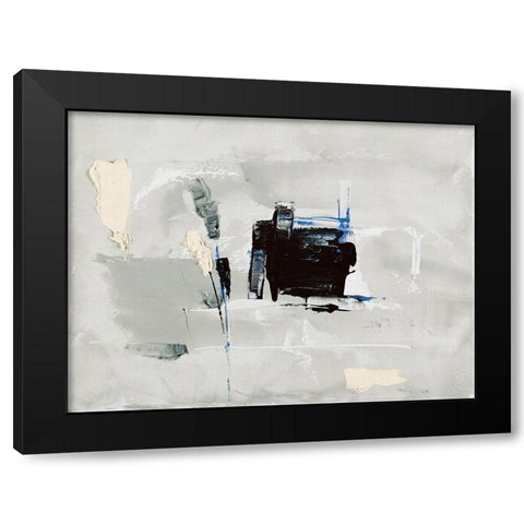 Design and Flowers VII Black Modern Wood Framed Art Print by Choisy, Christian