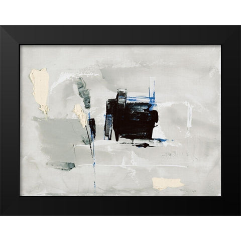 Design and Flowers VII Black Modern Wood Framed Art Print by Choisy, Christian