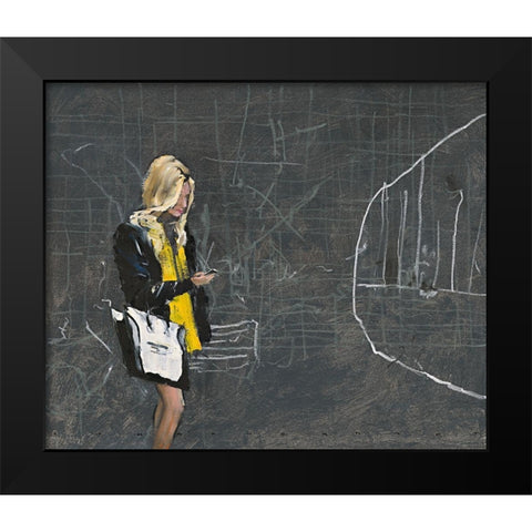 Online Black Modern Wood Framed Art Print by Groenhart, Jan
