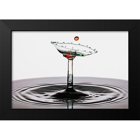 Coktail Black Modern Wood Framed Art Print by Sanchez, Manuel