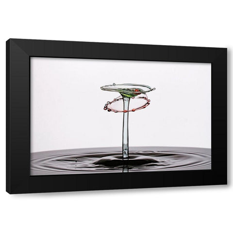 Hula Hoop Cocktail Black Modern Wood Framed Art Print by Sanchez, Manuel