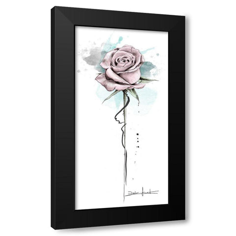 Urban Romance II Black Modern Wood Framed Art Print with Double Matting by Zacher-Finet, Isabelle