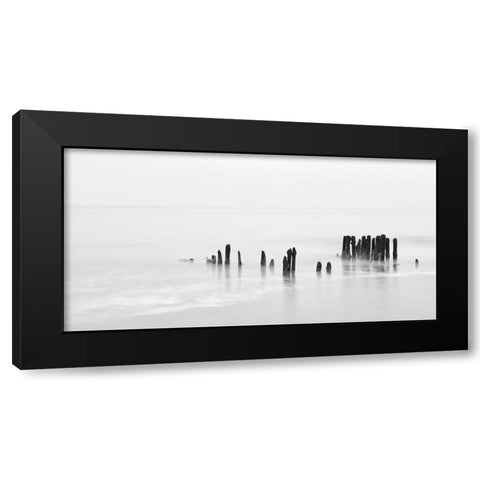 North Sea III Black Modern Wood Framed Art Print with Double Matting by Steger, Uwe