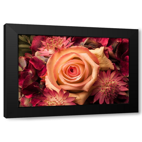 Blumengesteck II Black Modern Wood Framed Art Print by Brosius, Volker