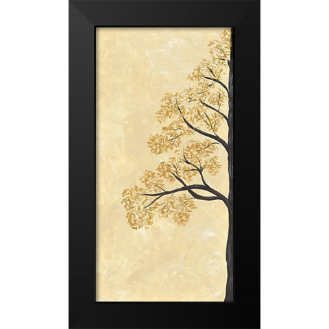 Breath of Eternity I Black Modern Wood Framed Art Print by MIRA