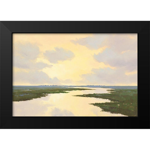 Stare at the Light Black Modern Wood Framed Art Print by Groenhart, Jan