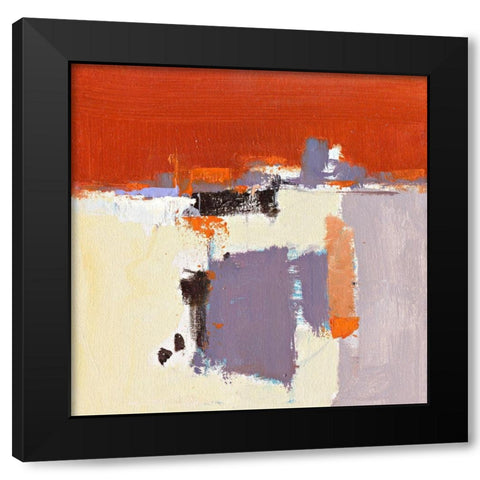 Ohne Titel VII Black Modern Wood Framed Art Print by Groenhart, Jan