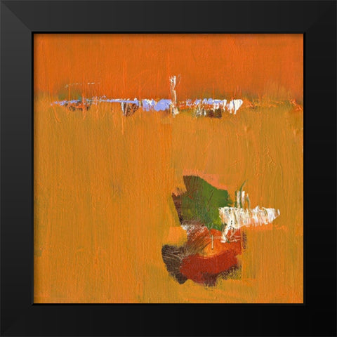 Ohne Titel XVII Black Modern Wood Framed Art Print by Groenhart, Jan