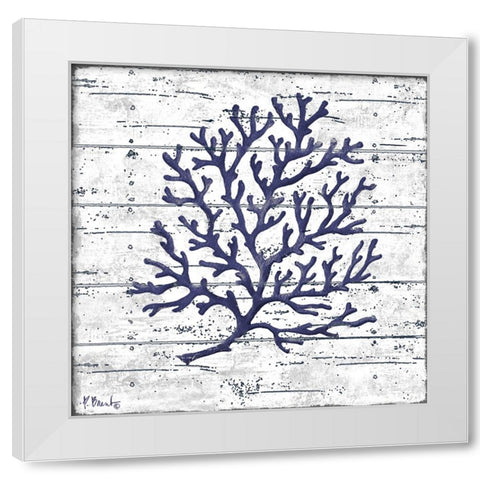 Cape Coral I - White White Modern Wood Framed Art Print by Brent, Paul