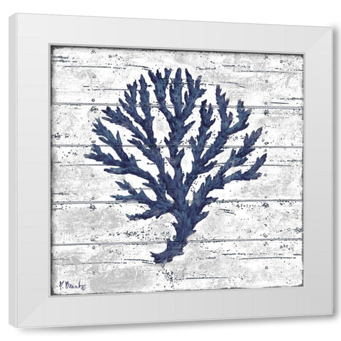 Cape Coral III - White White Modern Wood Framed Art Print by Brent, Paul