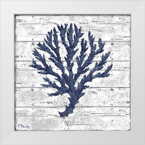 Cape Coral III - White White Modern Wood Framed Art Print by Brent, Paul