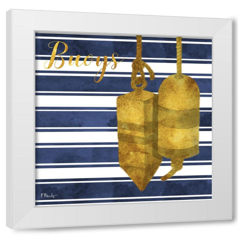 Cape Cod - II - Gold White Modern Wood Framed Art Print by Brent, Paul