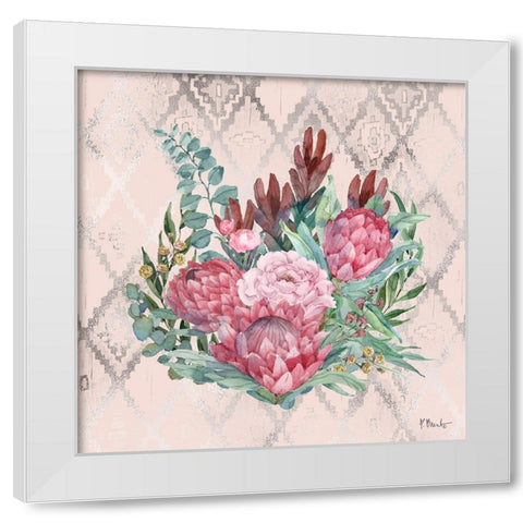 Sugarbush Bloom I White Modern Wood Framed Art Print by Brent, Paul