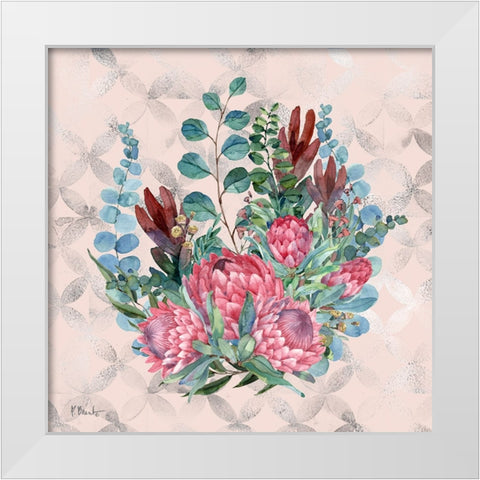 Sugarbush Bloom II White Modern Wood Framed Art Print by Brent, Paul