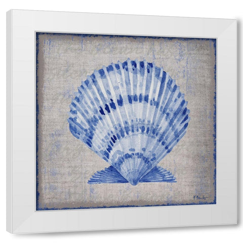 Grenada Shells II - Linen White Modern Wood Framed Art Print by Brent, Paul