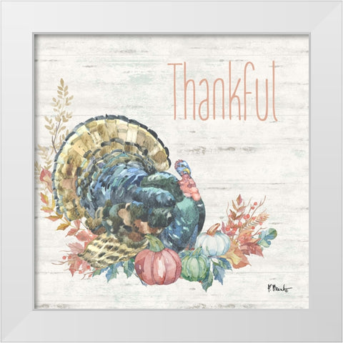 Plymouth Rock I White Modern Wood Framed Art Print by Brent, Paul