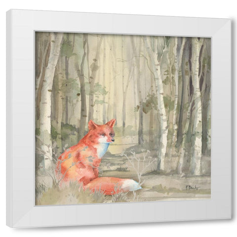 Birch Forest I White Modern Wood Framed Art Print by Brent, Paul