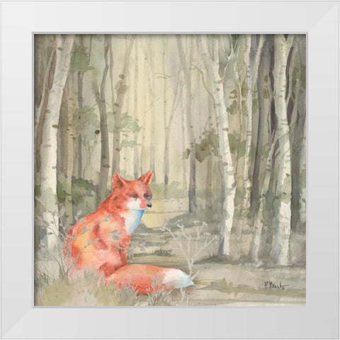 Birch Forest I White Modern Wood Framed Art Print by Brent, Paul