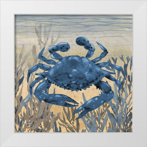 Tonga Sealife III - Sunset White Modern Wood Framed Art Print by Brent, Paul