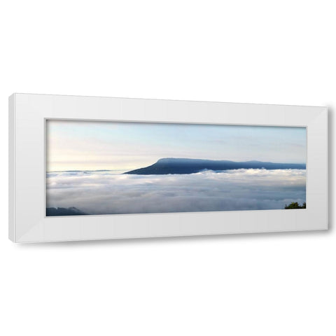 Above The Clouds Pano White Modern Wood Framed Art Print by Lee, Rachel
