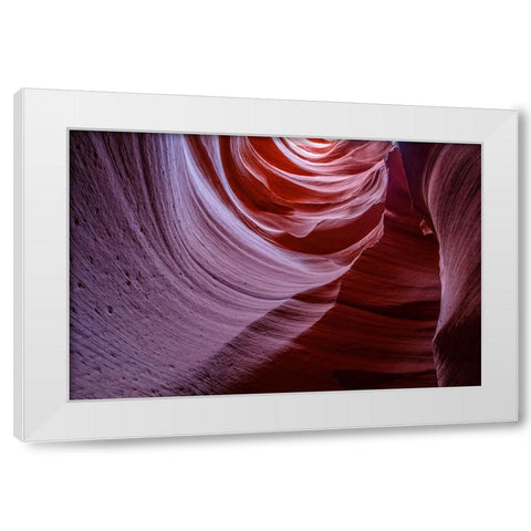 Antelope Canyon 6 White Modern Wood Framed Art Print by Lee, Rachel